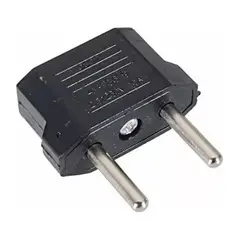 GENERICO - Adaptador 220/110 Enchufe Universal Europeo American Pack 10