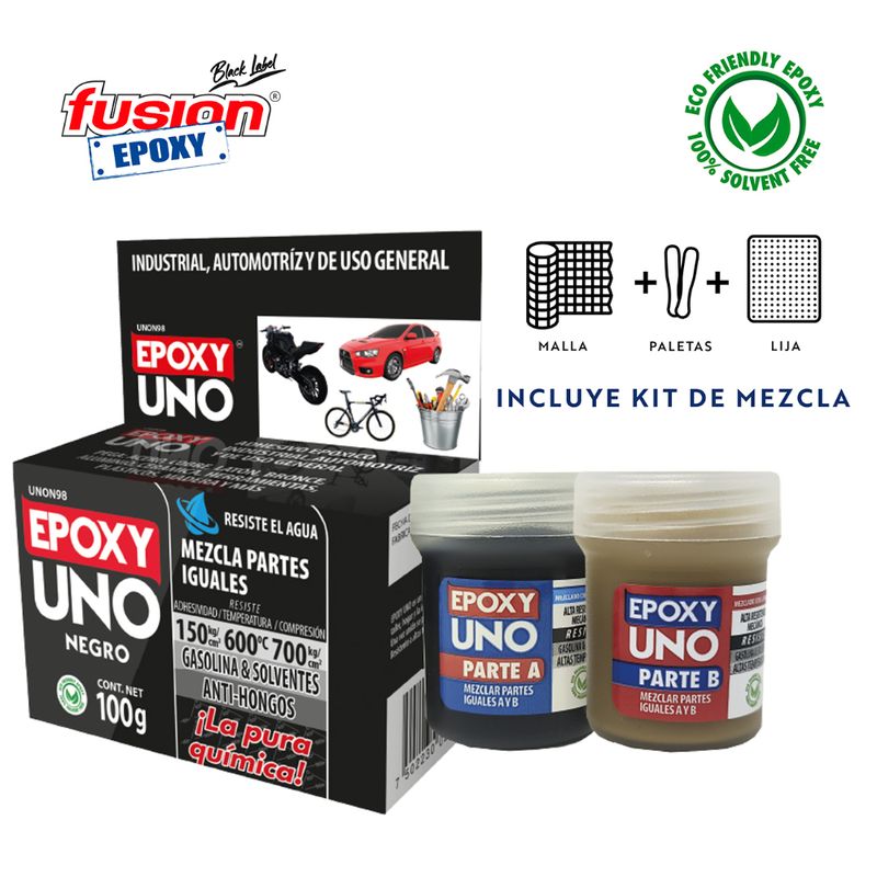 GEN - PEGAMENTO EPOXY UNO NEGRO FUSION EPOXY