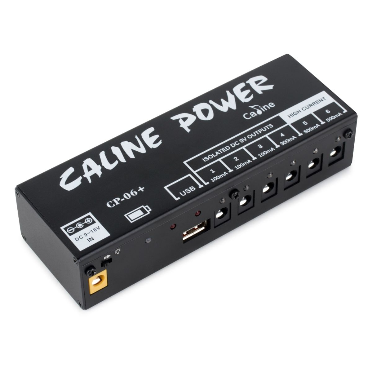 CALINE - FUENTE DE ALIMENTACION PORTATIL Y RECARGABLE PARA EFECTOS DE GUITARRA