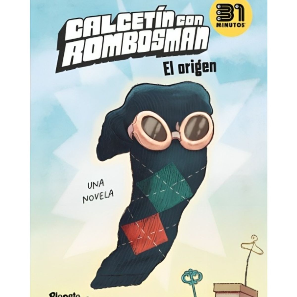 TOP10BOOKS - LIBRO Calcetín Con Rombos Man: El Origen - 31 Minutos
