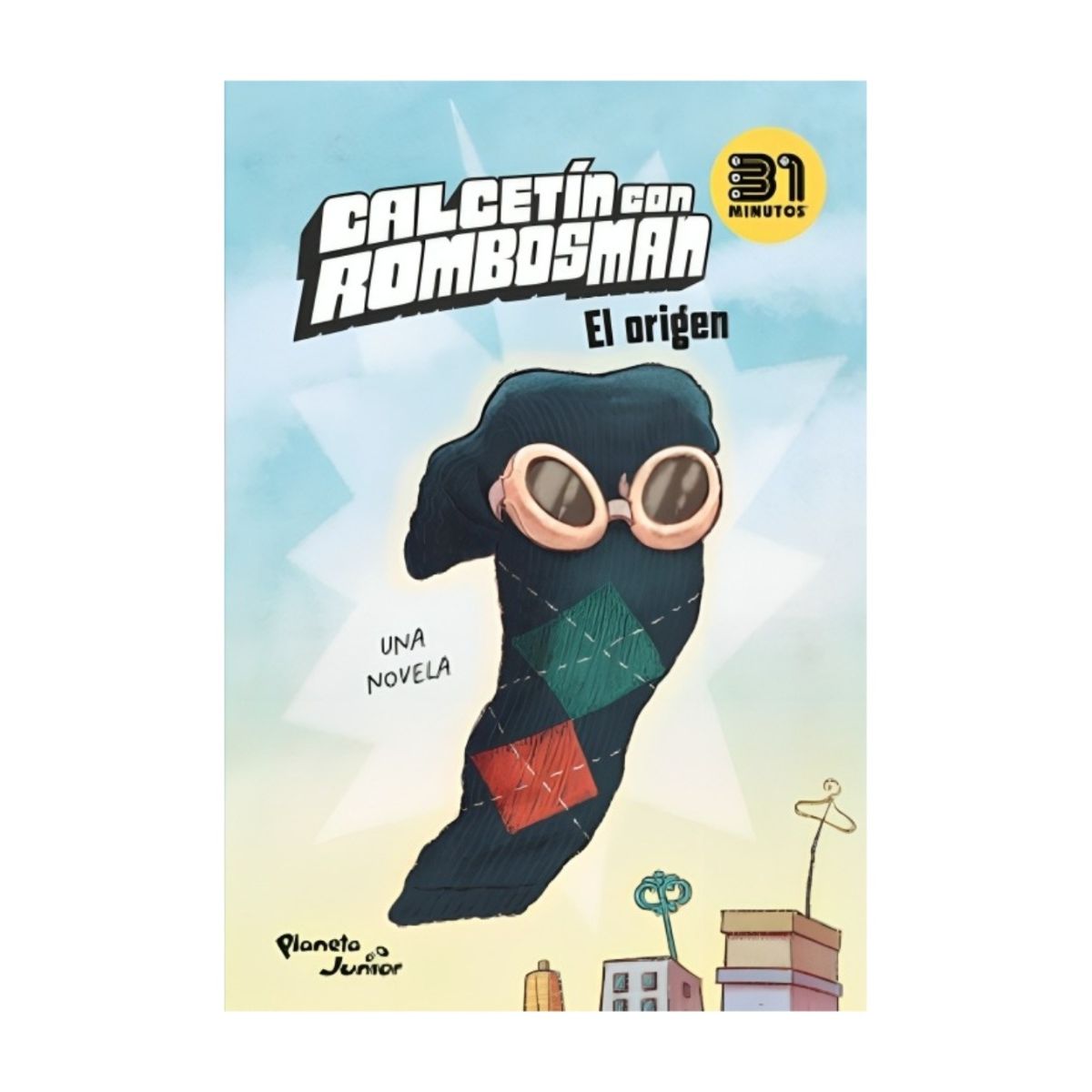 TOP10BOOKS - LIBRO Calcetín Con Rombos Man: El Origen - 31 Minutos