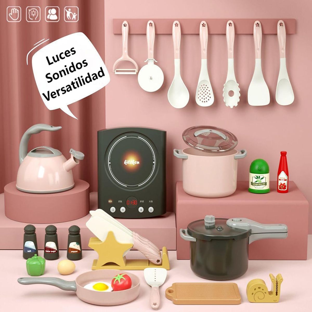 GENERICO - 31 Pcs Juguetes Para Casitas Regalo De Cumpleaños Para Niños