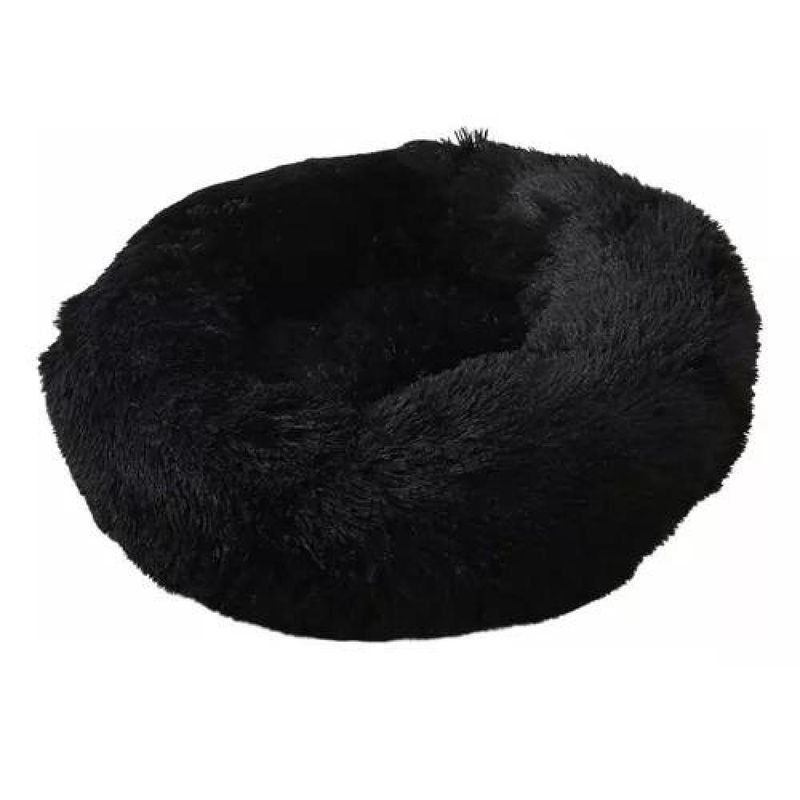 GENERICO - Cama para mascotas antiestrés 90 cm talla XXL negro