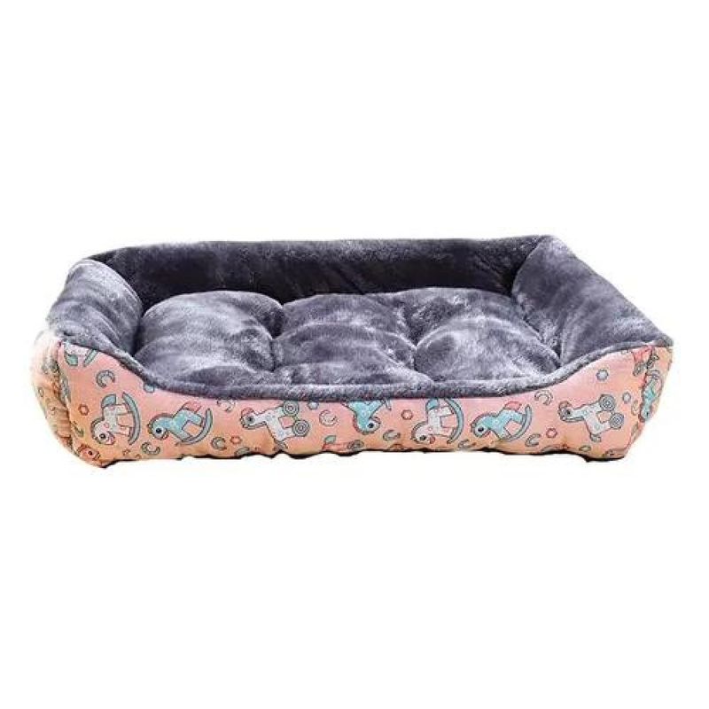 GENERICO - Cama ultrasuave para mascotas hasta 5 kg rosa