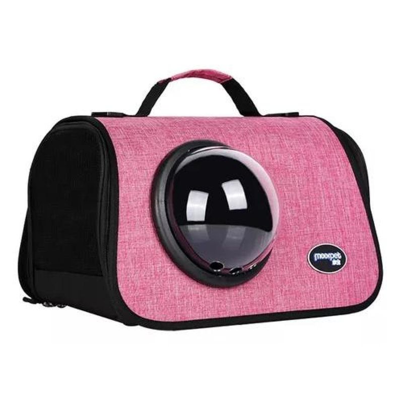 GENERICO - Bolso de Transporte Cápsula para Mascotas- Fucsia