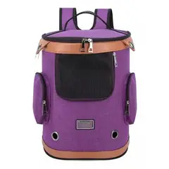 GENERICO - Mochila transpirable para mascotas violeta