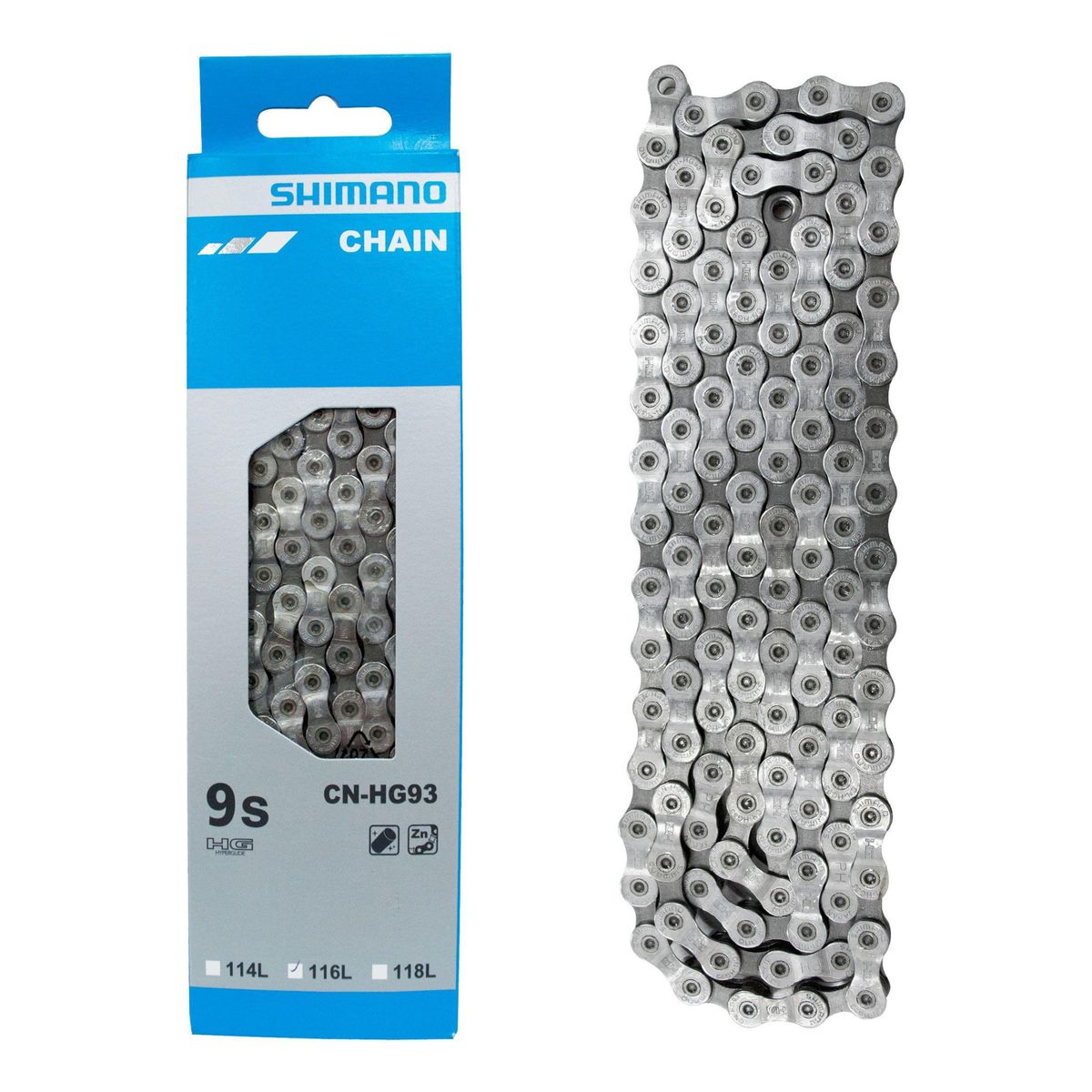 SHIMANO - Cadena Shimano Deore Alfine Cn-hg93 9v