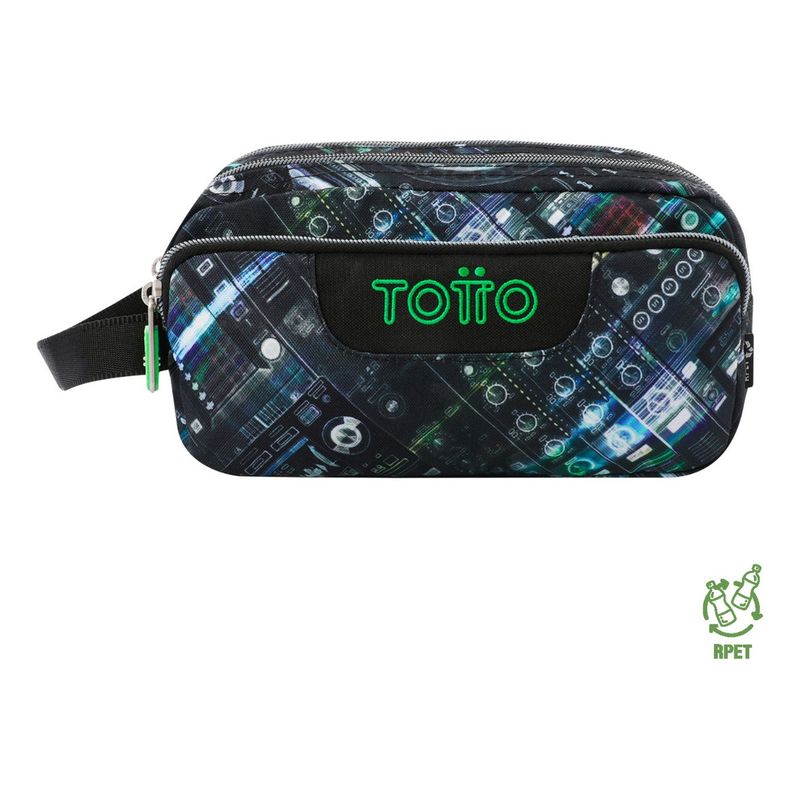 TOTTO - Totto Estuche Escolar Organizador Lapices Rpet Impermeable