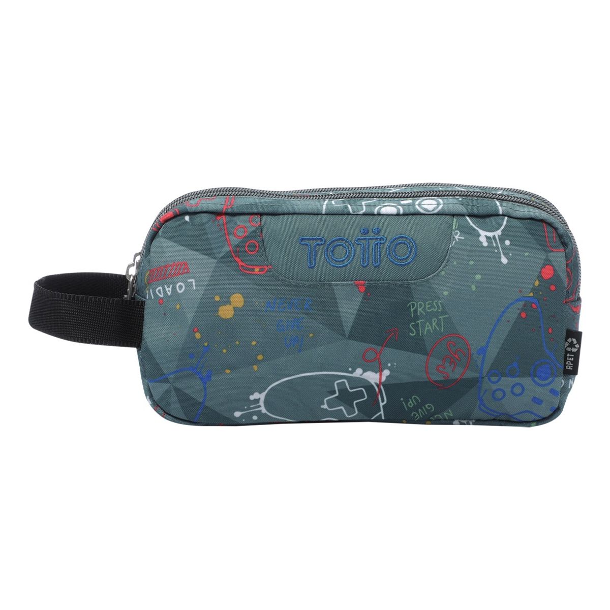 TOTTO - Estuche Totto Escolar para Lapices Impermeable Rpet de Niños