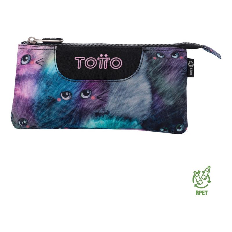 TOTTO - Totto Estuche Escolar para Lapices Rpet Impermeable Tab242