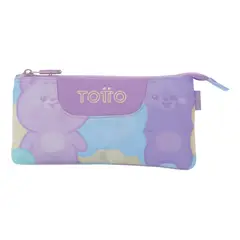 TOTTO - Estuche Escolar para Lapices Rpet Impermeable Tab242
