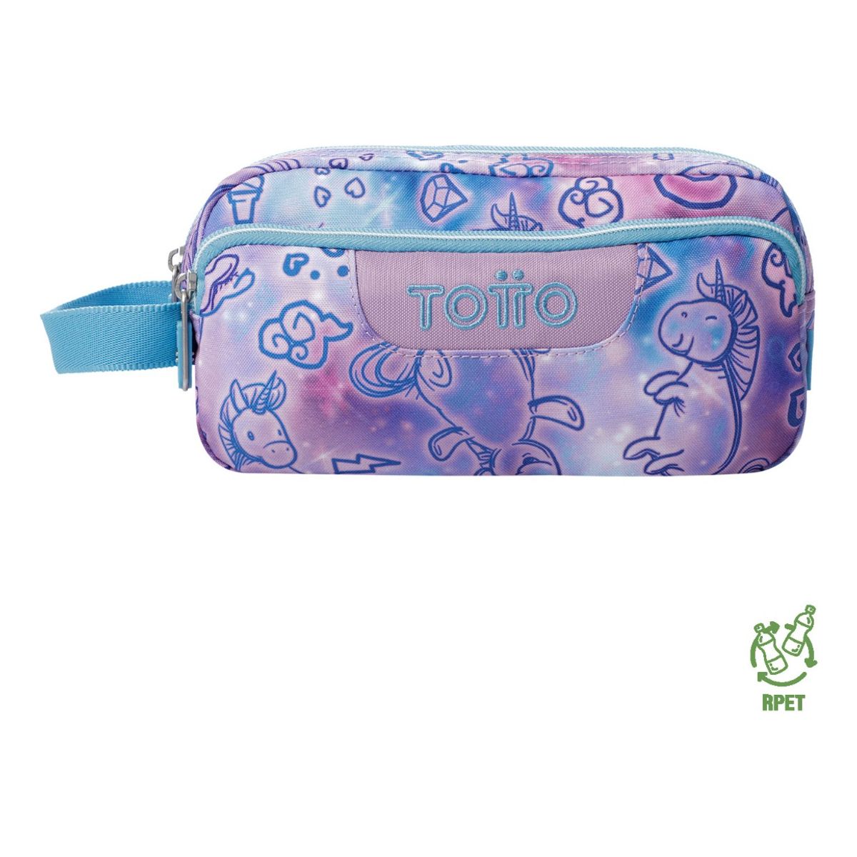 TOTTO - Totto Estuche Escolar Organizador Lapices Rpet Impermeable