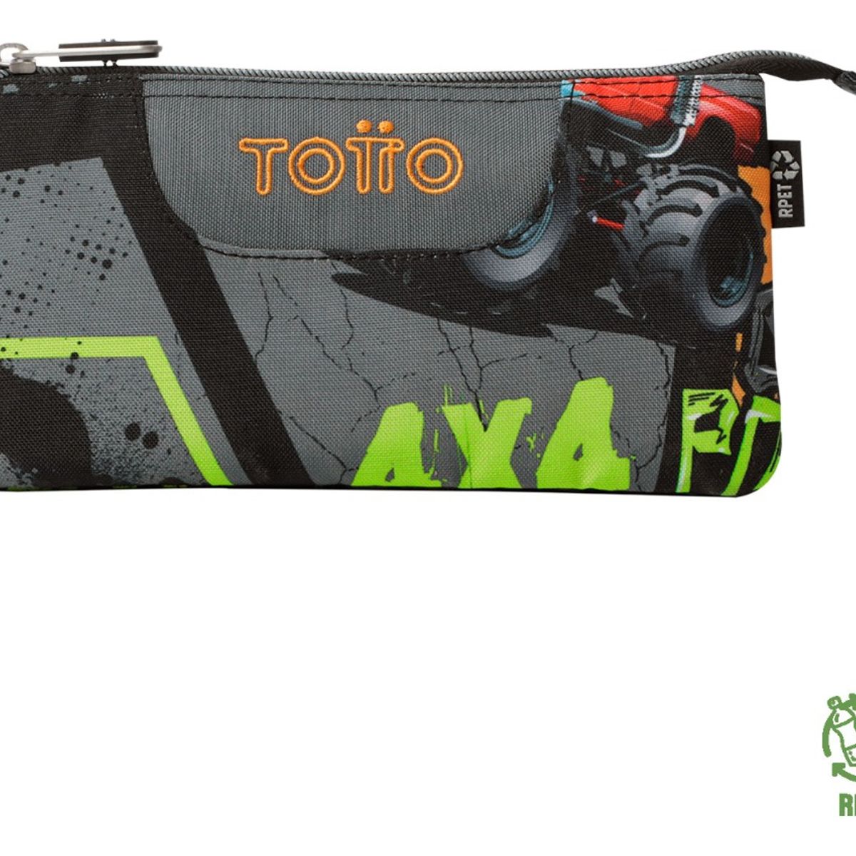 TOTTO - Totto Estuche Escolar para Lapices Rpet Impermeable Tab242