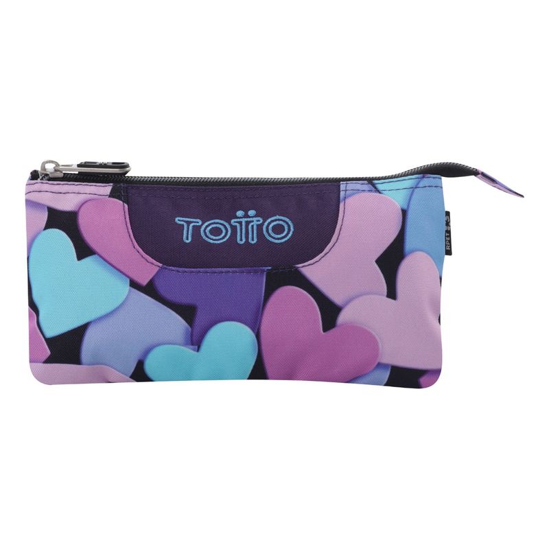TOTTO - Totto Estuche Escolar para Lapices Rpet Impermeable Tab242