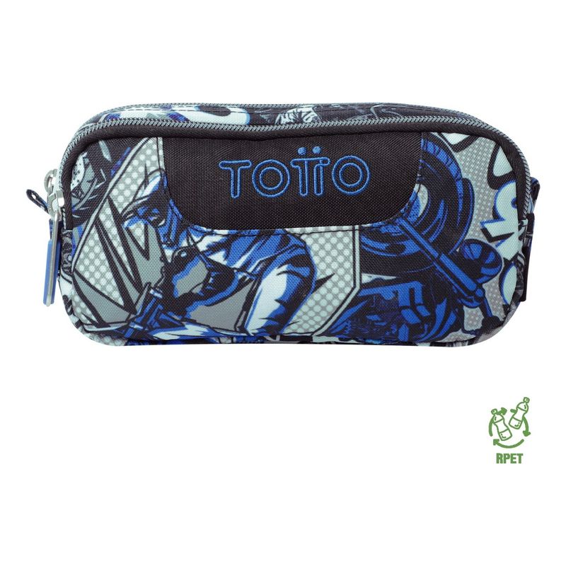 TOTTO - Totto Estuche Escolar para Lapices Rpet Impermeable SOB242