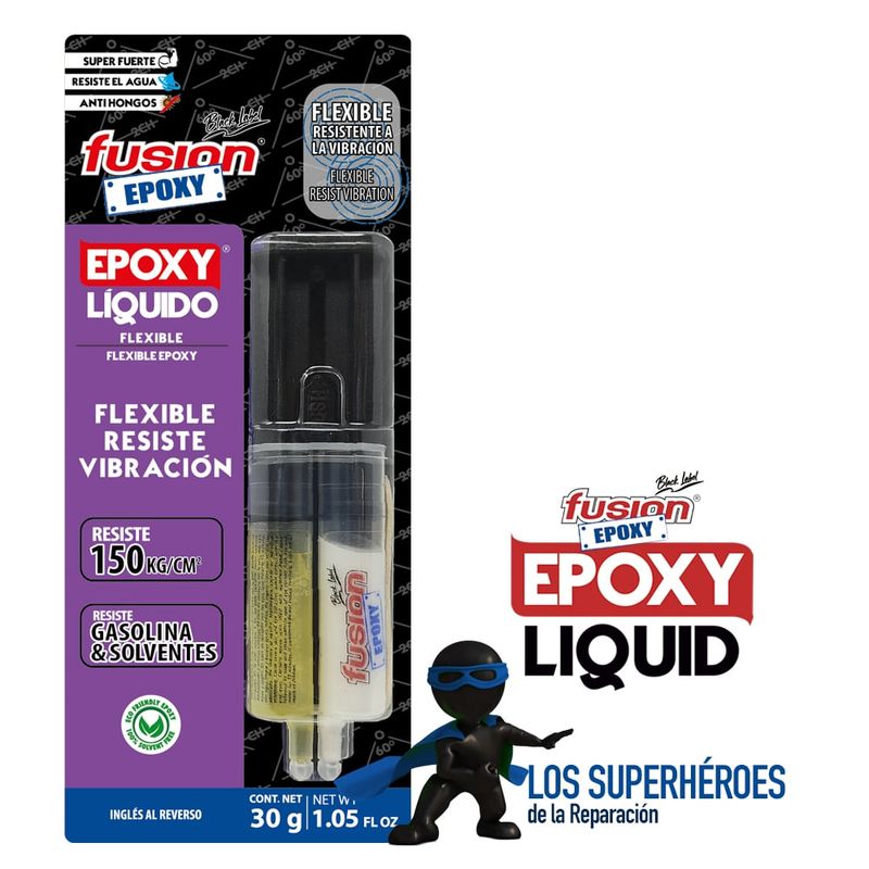 GEN - PEGAMENTO EXPXY FLEXIBLE GOMA LIQUIDA FUSION EPOXY