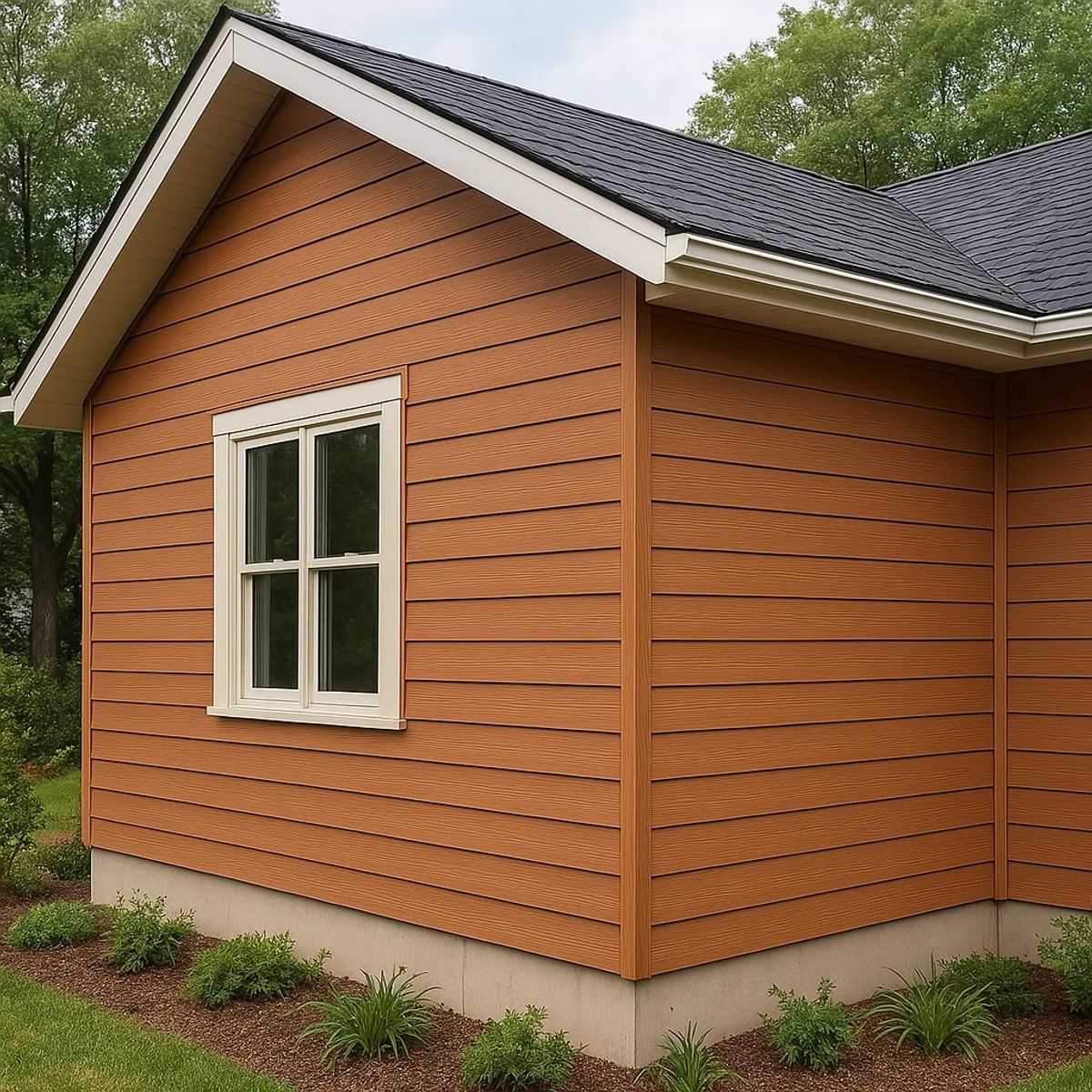 Pack de 5 Revestimientos Siding WPC exterior Color Madera Cl, marca KLIK - Foto 2