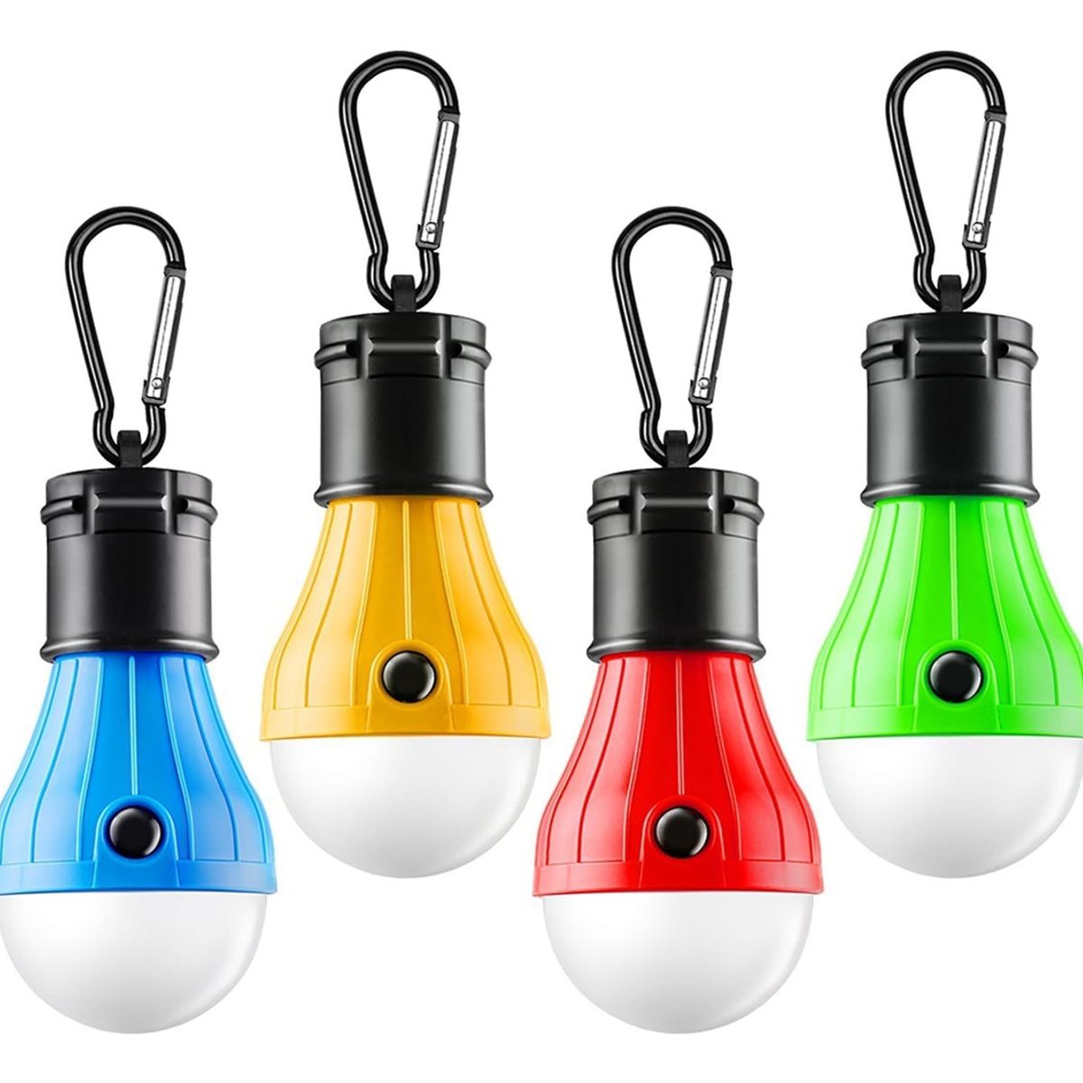 GENERICO - 4 Piezas 3 Modos De Iluminación Led Bombilla De Camping