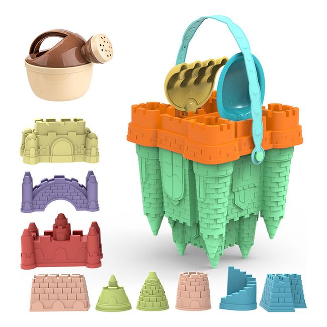 GENERICO - Juego De Juguetes De Playa Castillo Regalo Para Niños 14pzs