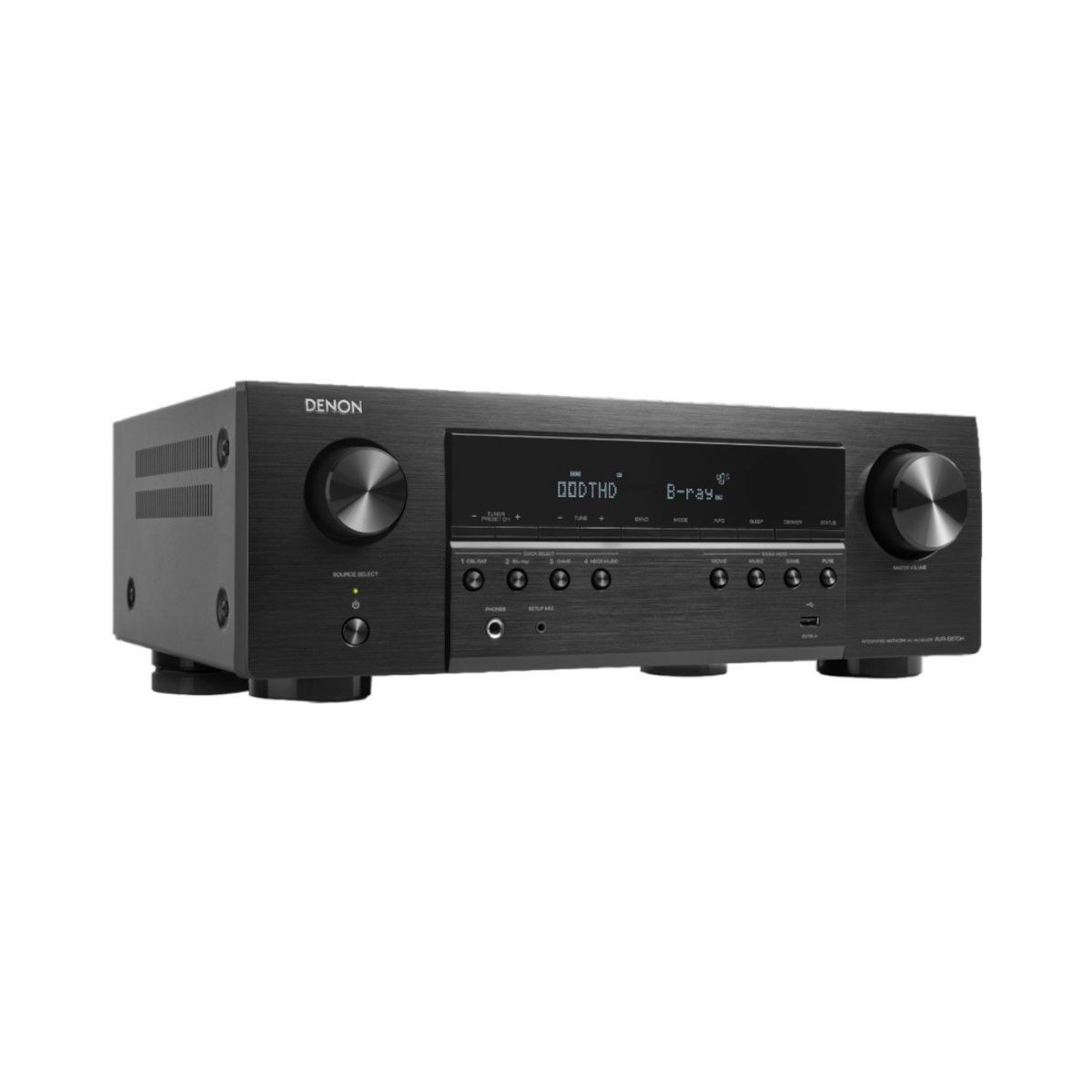DENON - RECEIVER A/V 5.2 8K DENON WIFI AVRS670HBK