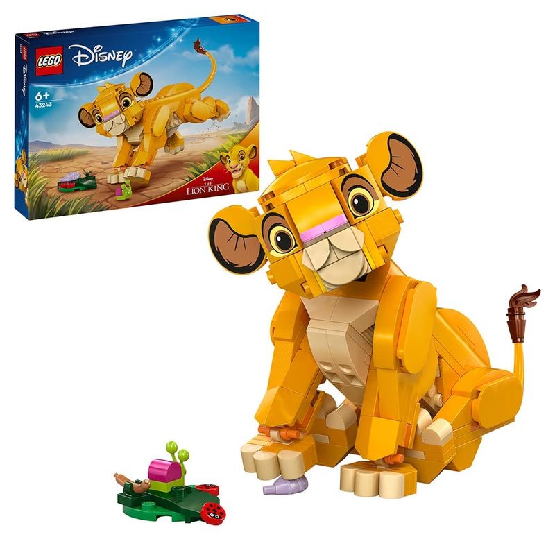 LEGO - LEGO Simba Cachorro de El Rey León - 43243