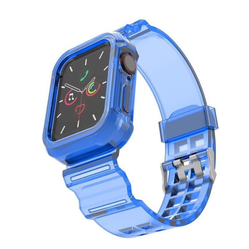 GENERICO - Correa Protectora Silicona Para Apple Watch 38-40-41 MM - Azul