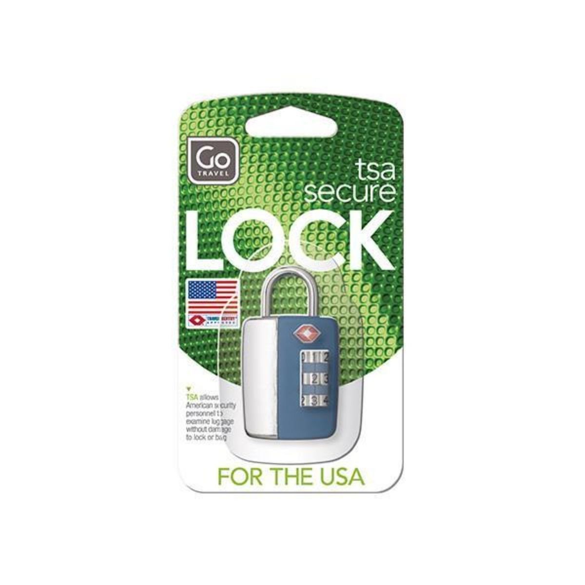 GO TRAVEL - Candado Tsa Con Clave Go Travel GT336