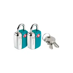 GO TRAVEL - Par Mini Candados Tsa Llave GT339