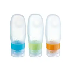 GO TRAVEL - Trio Botellas De Silicona GT662