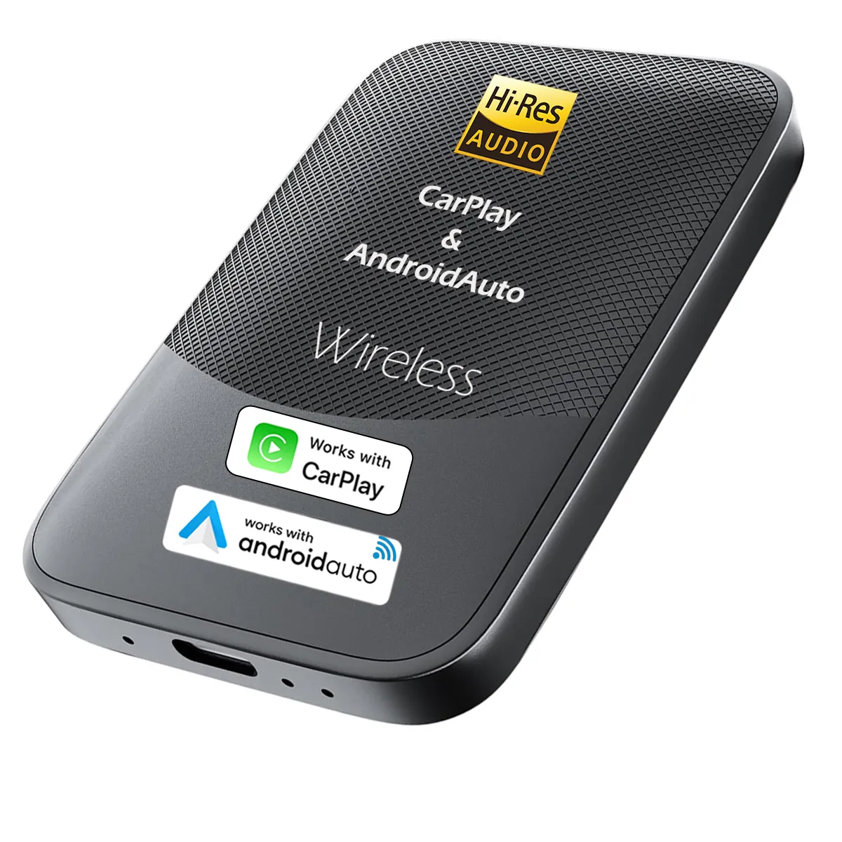 WIRELESS - Adaptador Inalámbrico Carplay Android Auto - Mejor Carlinkit