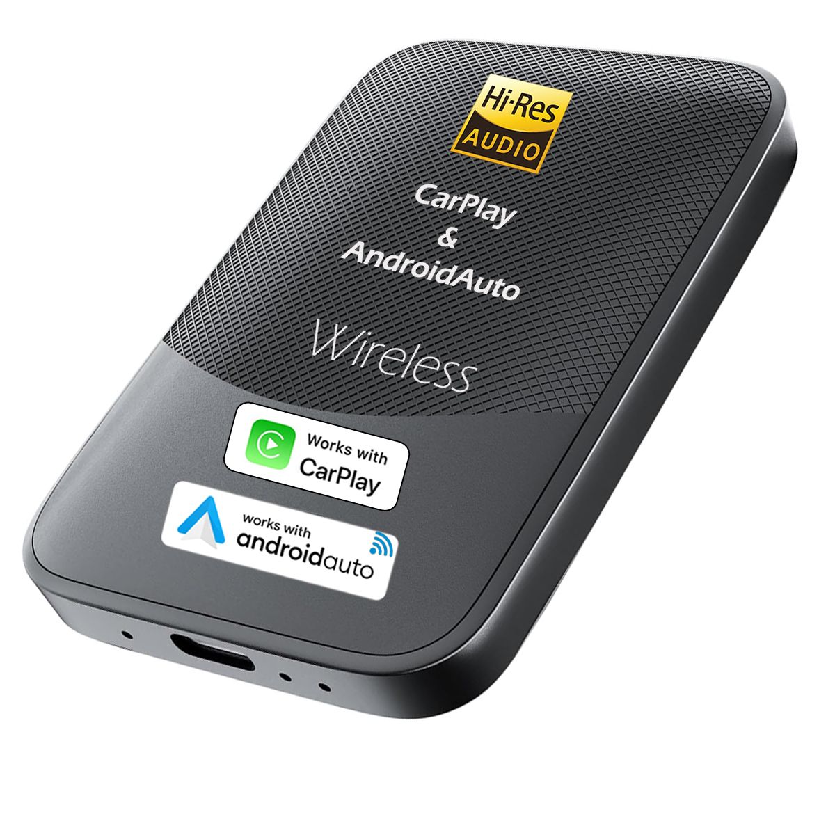 WIRELESS - Adaptador Inalámbrico Carplay Android Auto - Mejor Carlinkit