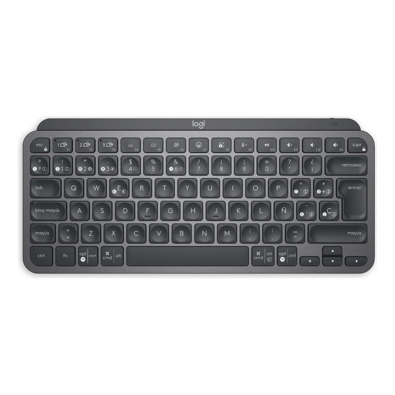 LOGITECH - Teclado Bluetooth Logitech Master Series Mx Keys Mini Españo