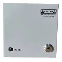 GENERICO - Fuente De Poder 12v 10A Para Camaras Con Gabinete y Distribución X9