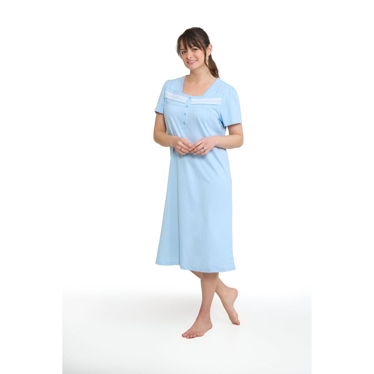 BECKIL - BECKIL COD 715 CAMISA  ALGODON JERSEY MANGA CORTA