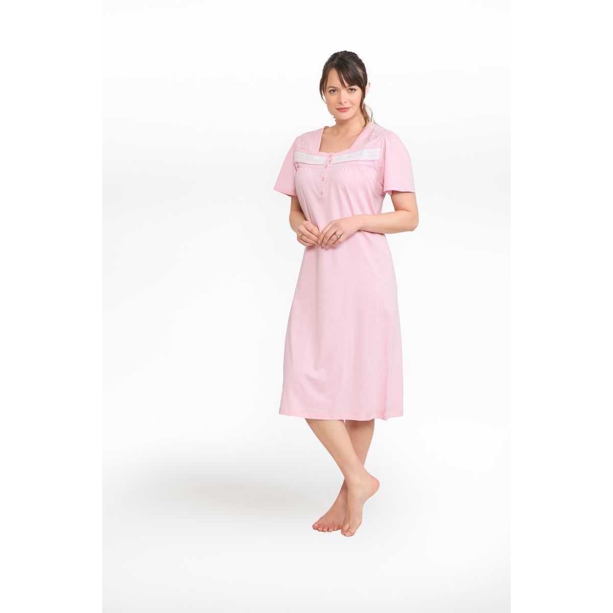 BECKIL - BECKIL COD 715 CAMISA  ALGODON JERSEY MANGA CORTA