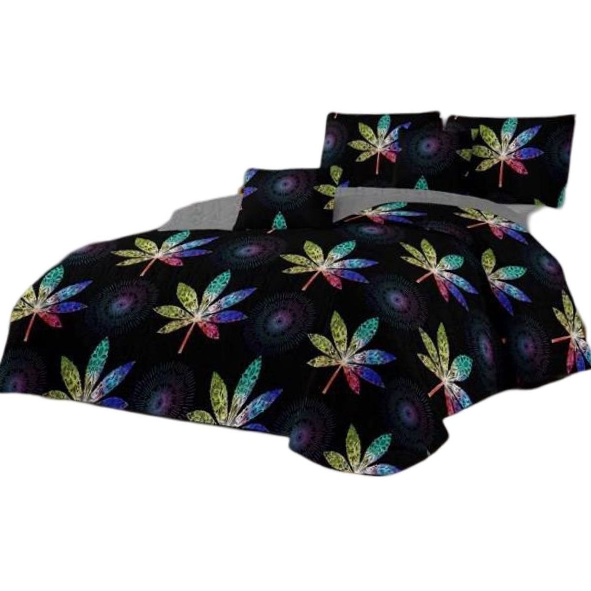 GENERICO - Cubrecama Quilt Plaza y Media Verano Fresco 11n44