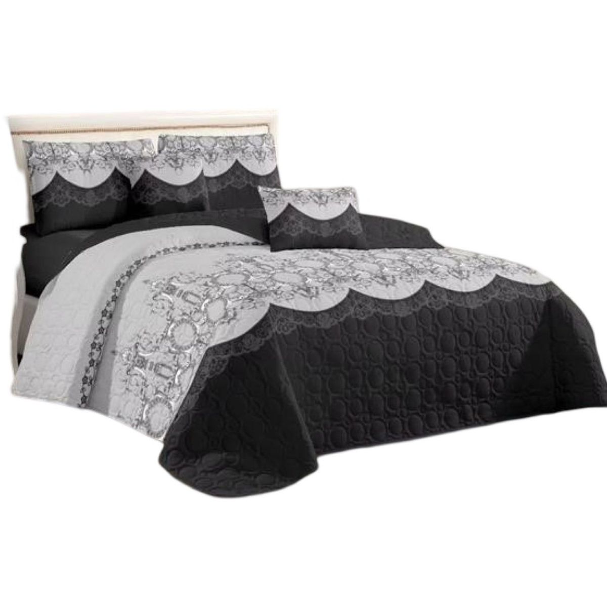 GENERICO - Cubrecama Quilt Plaza y Media Verano Fresco 11n28