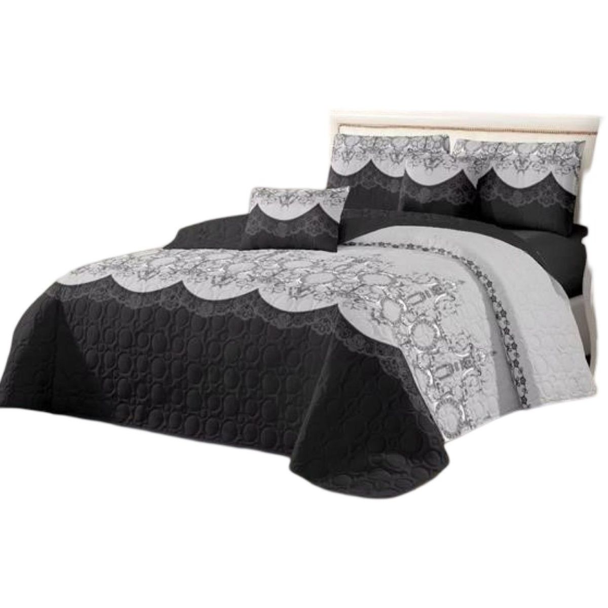 GENERICO - Cubrecama Quilt Plaza y Media Verano Fresco 11n28