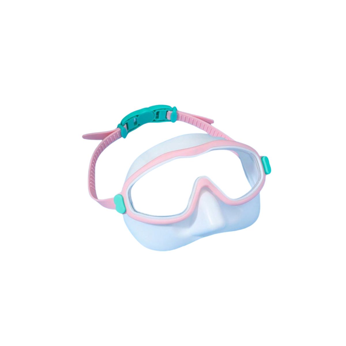 GENERICO - Máscara De Buceo Antiniebla Para Niños Blanco-Rosa