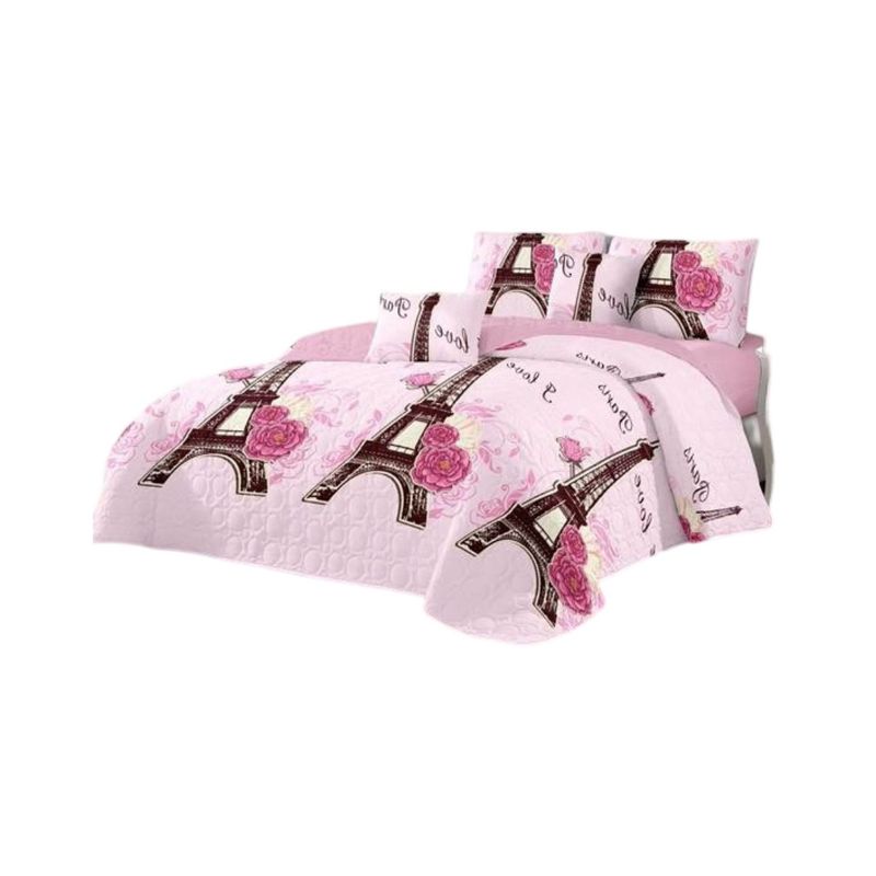 GENERICO - Quilt Verano Plaza y Media Suave 11n52