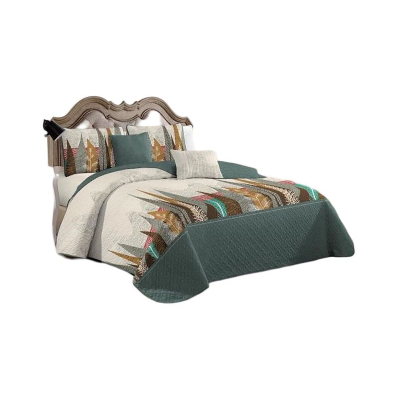 GENERICO - Cubrecama Quilt Plaza y Media Verano Fresco 11n50