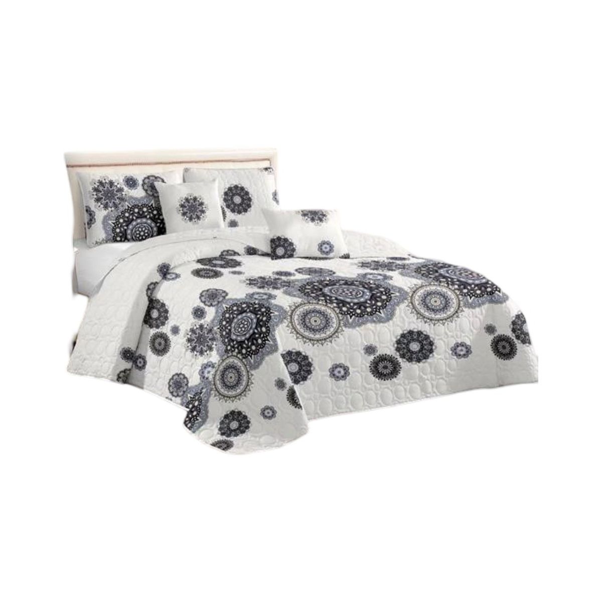 GENERICO - Cubrecama Quilt Plaza y Media Verano Fresco 11n40