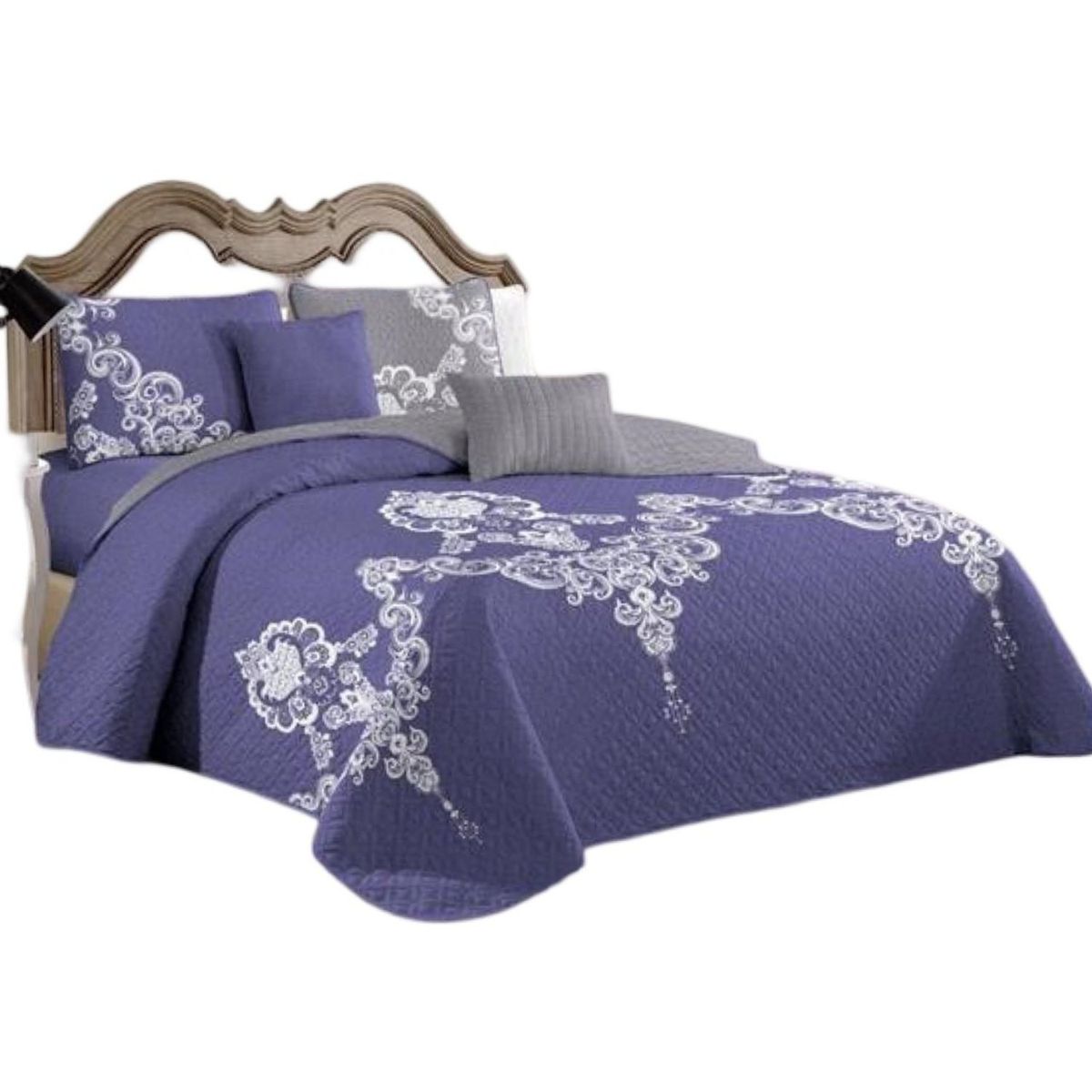 GENERICO - Cubrecama Quilt Plaza y Media Verano Fresco 11n32