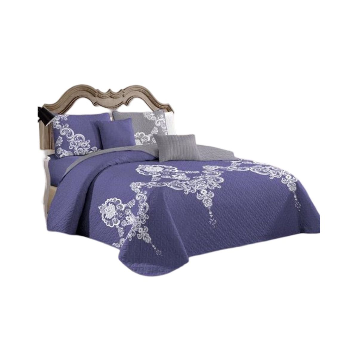 GENERICO - Cubrecama Quilt Plaza y Media Verano Fresco 11n32