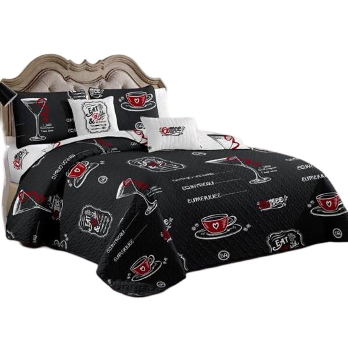 GENERICO - Cubrecama Quilt Plaza y Media Verano Fresco 11n31