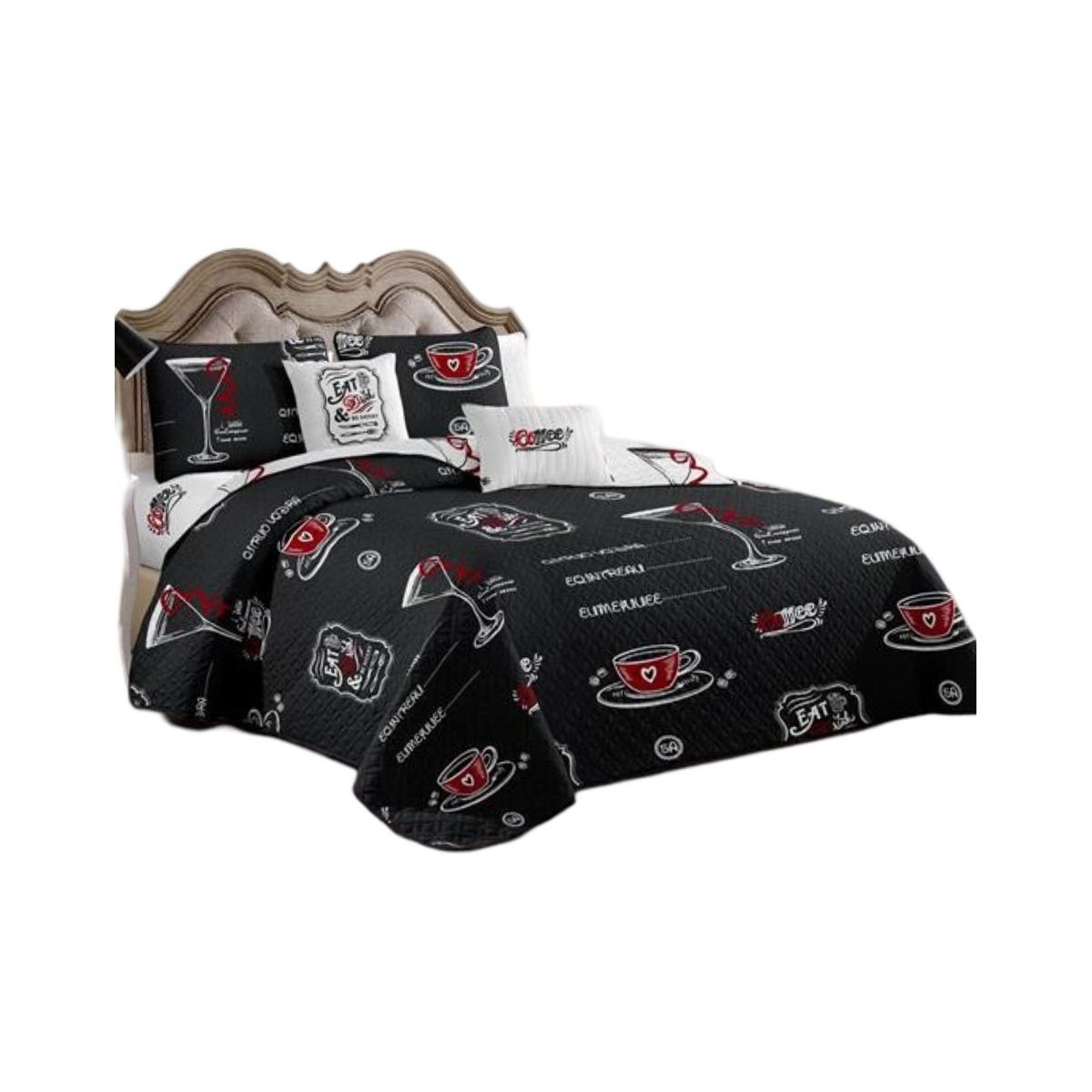 GENERICO - Cubrecama Quilt Plaza y Media Verano Fresco 11n31