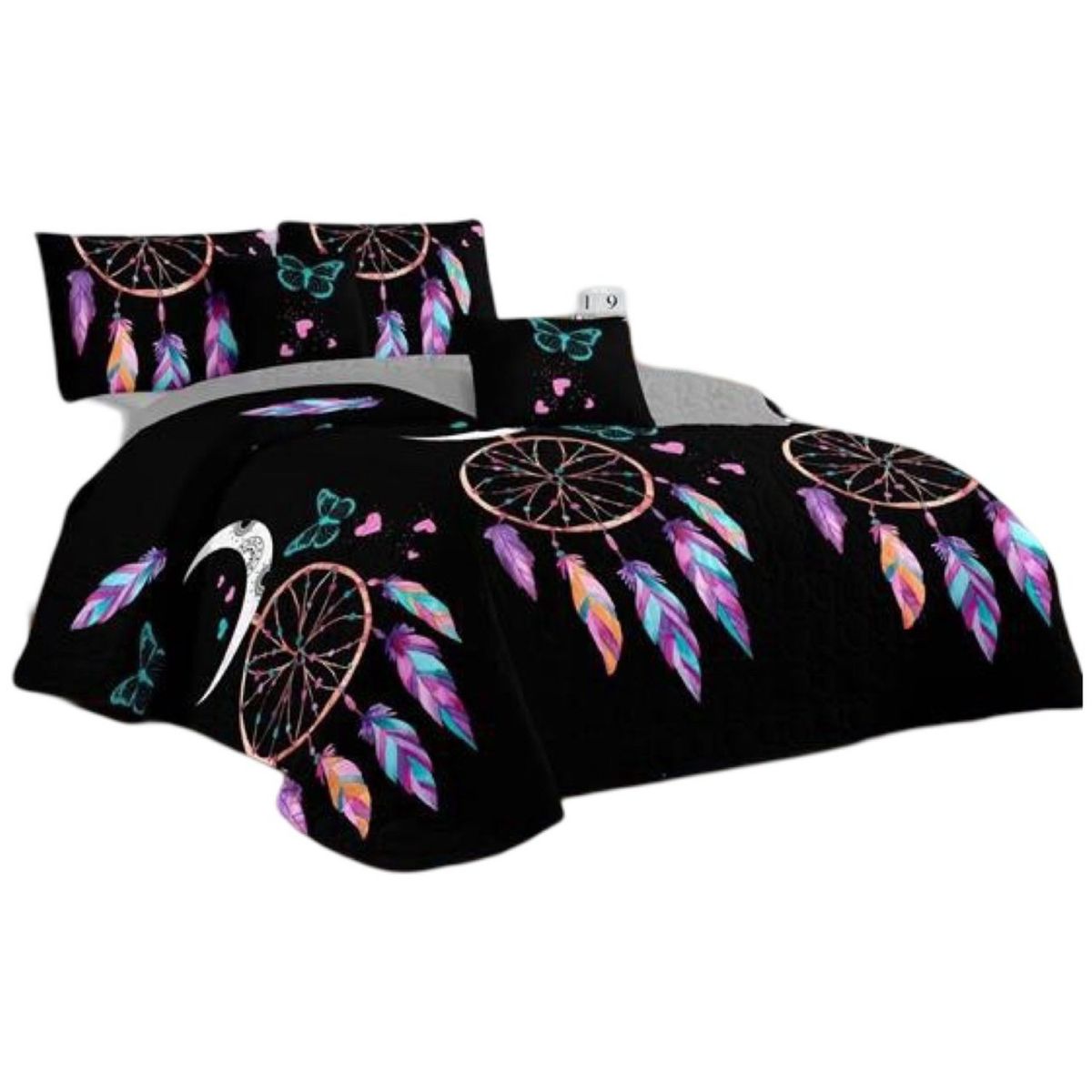 GENERICO - Cubrecama Quilt Plaza y Media Verano Fresco 11n22