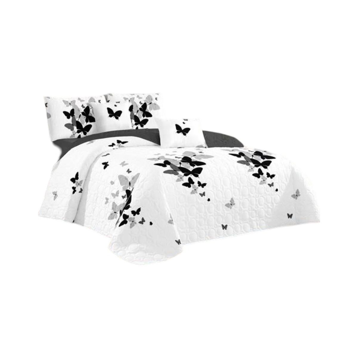 GENERICO - Cubrecama Quilt Plaza y Media Verano Fresco 11n19