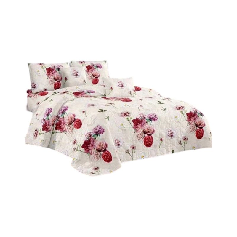 GENERICO - Cubrecama Quilt Plaza y Media Verano Fresco 11n02