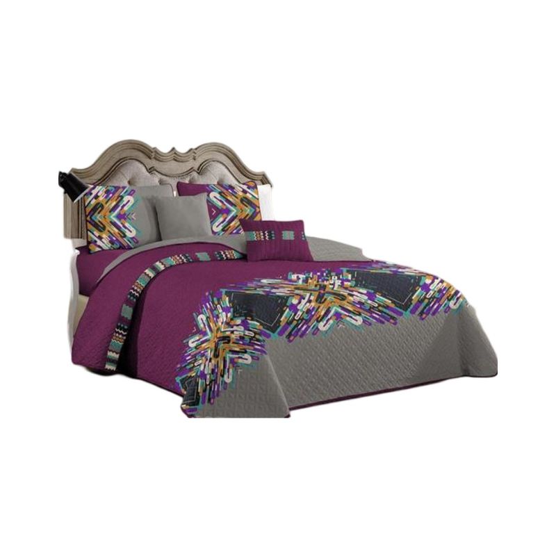 GENERICO - Cubrecama Quilt Plaza y Media Verano Fresco 11n45